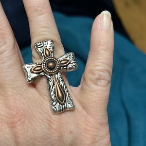 Celtic Cross Ring Stainless